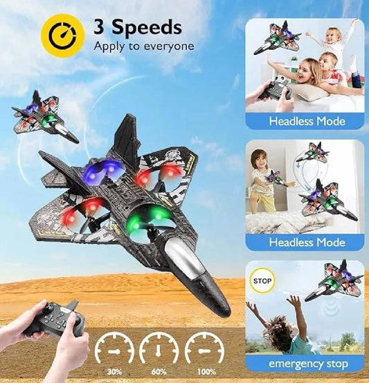 Premium RC Fighter Jet Plane – High-Speed Remote Control Glider Toy