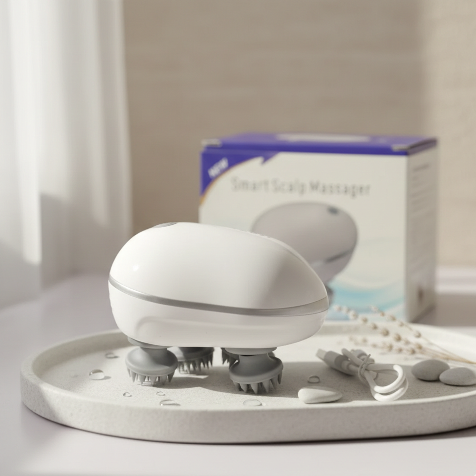 Smart Electric Scalp Massager – Relaxing Head & Hair Massage Tool