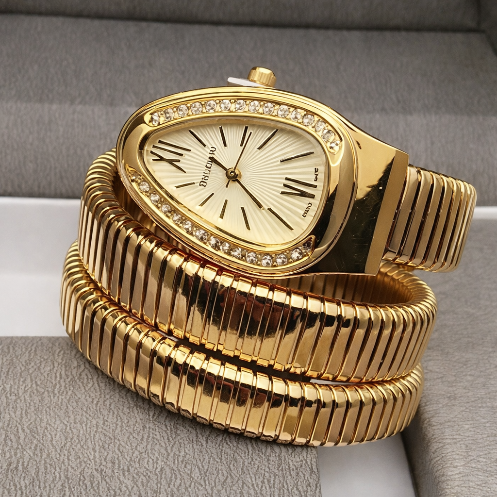 Cobra Curve Ladies Watch snake bracelet design